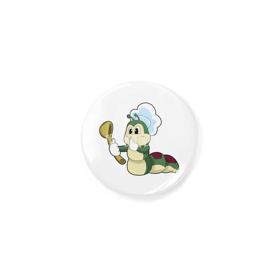 Caterpillar as Chef with Wooden spoon Açacak