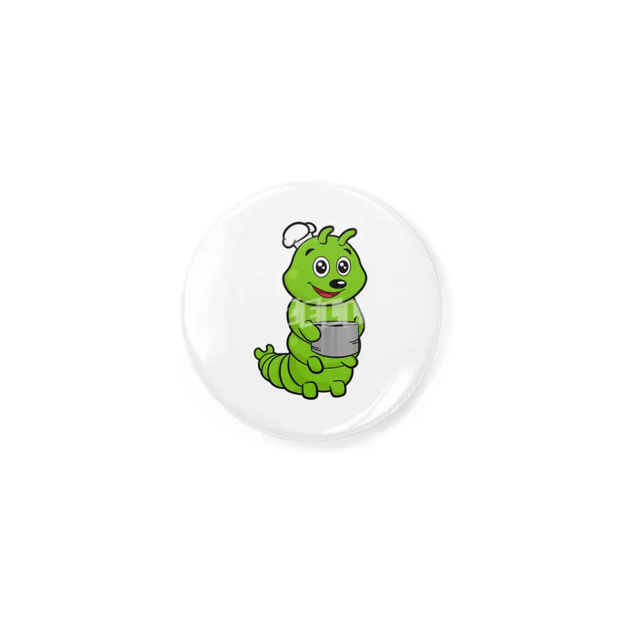 Caterpillar as Cook with Cooking pot Açacak