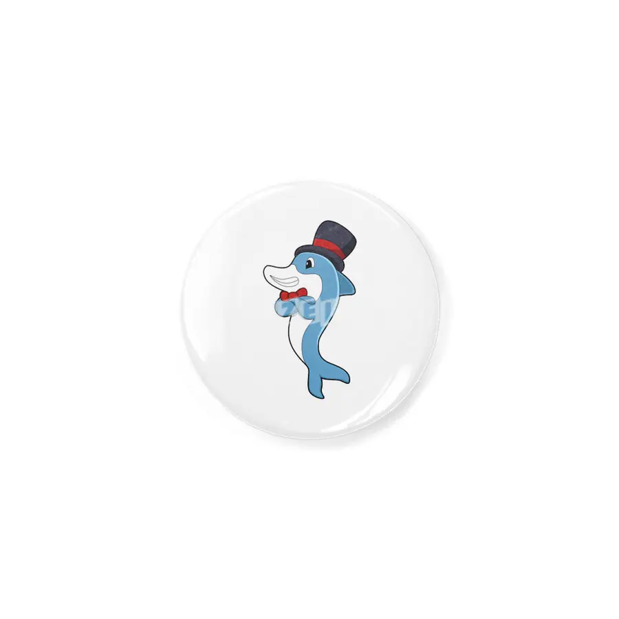 Dolphin as Gentleman with Hat Açacak