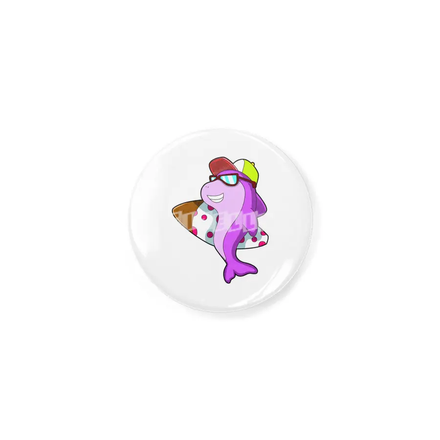 Dolphin as Surfer with Surfboard & Cap Açacak