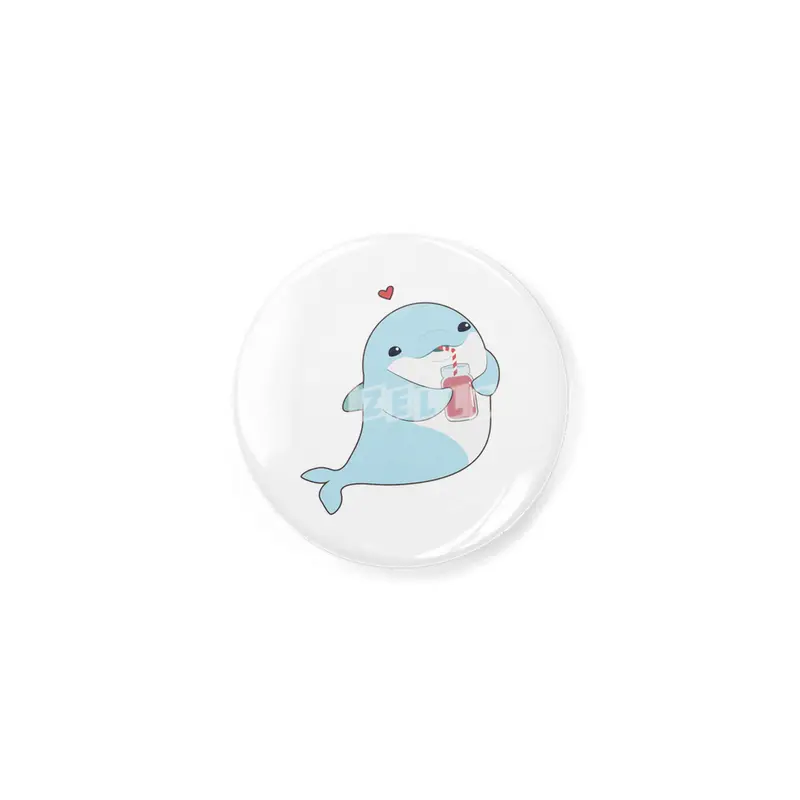 Dolphin with Drink & Heart Açacak