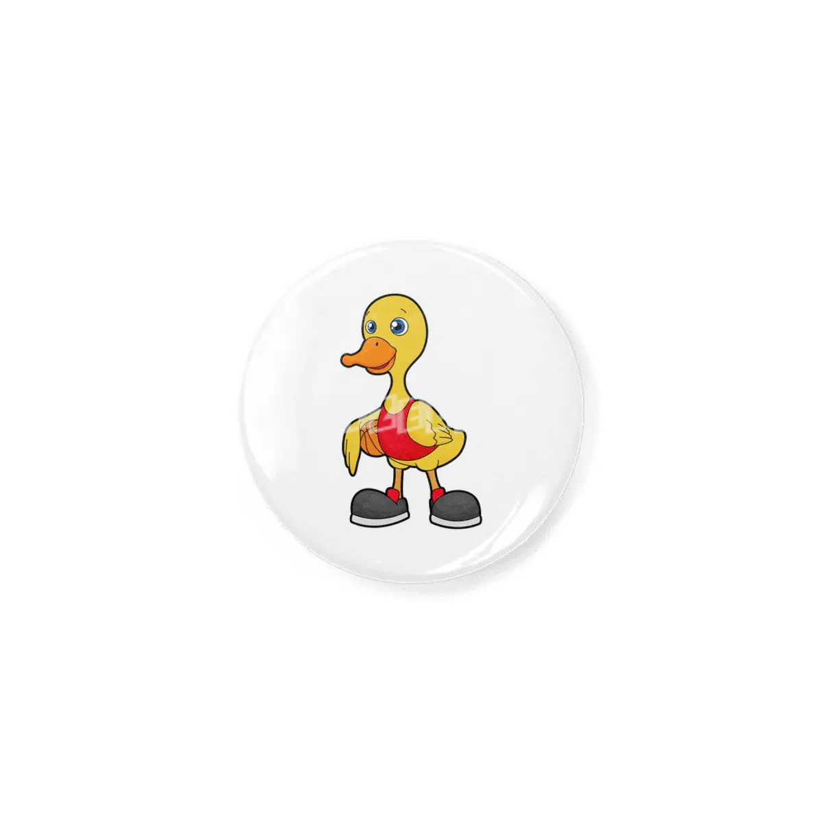 Duck as Basketball player with Basketball Açacak
