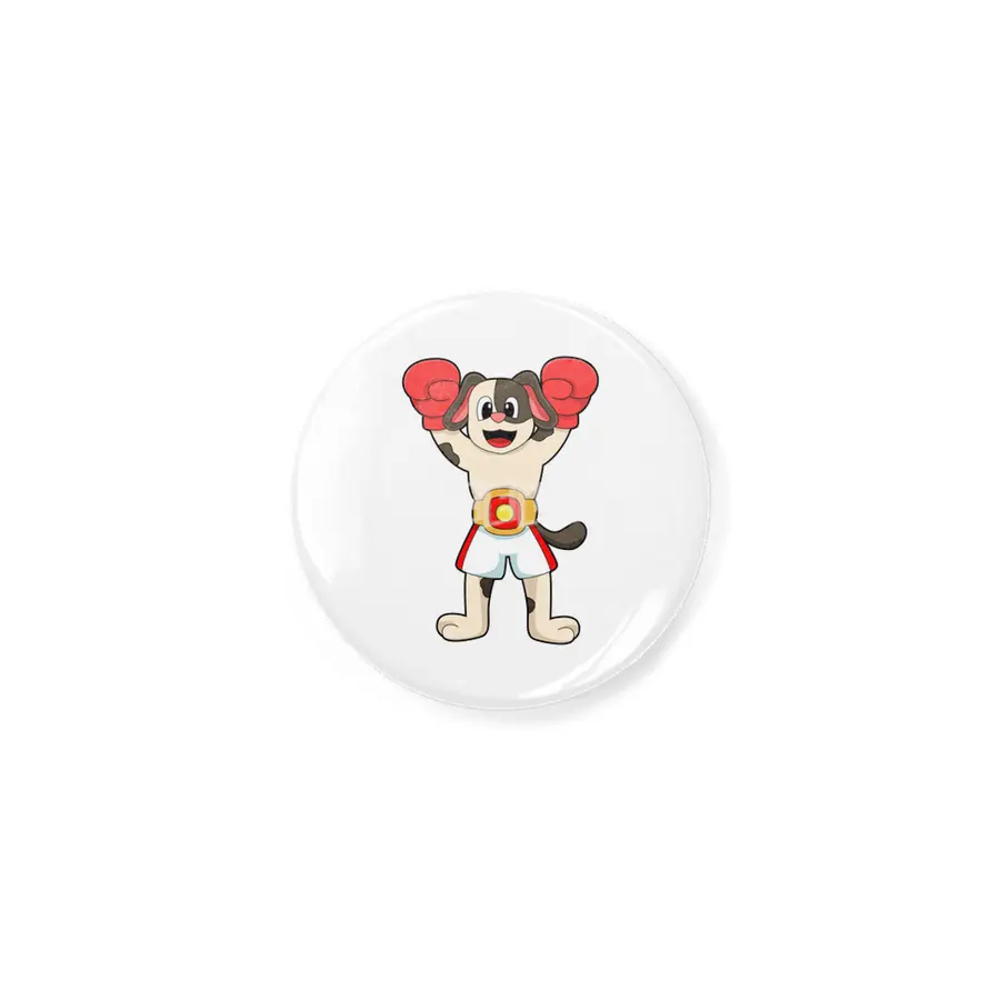 Dog as Boxing champion with Belt & Boxing gloves Açacak