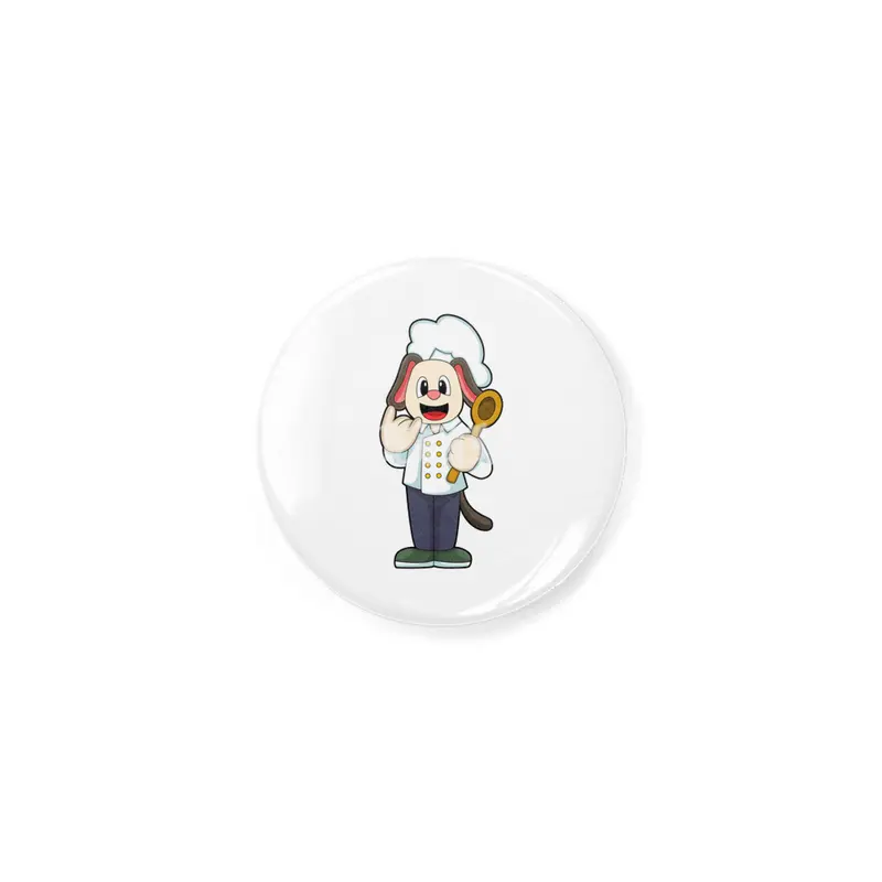 Dog as Cook with Wooden spoon & Cooking apron Açacak