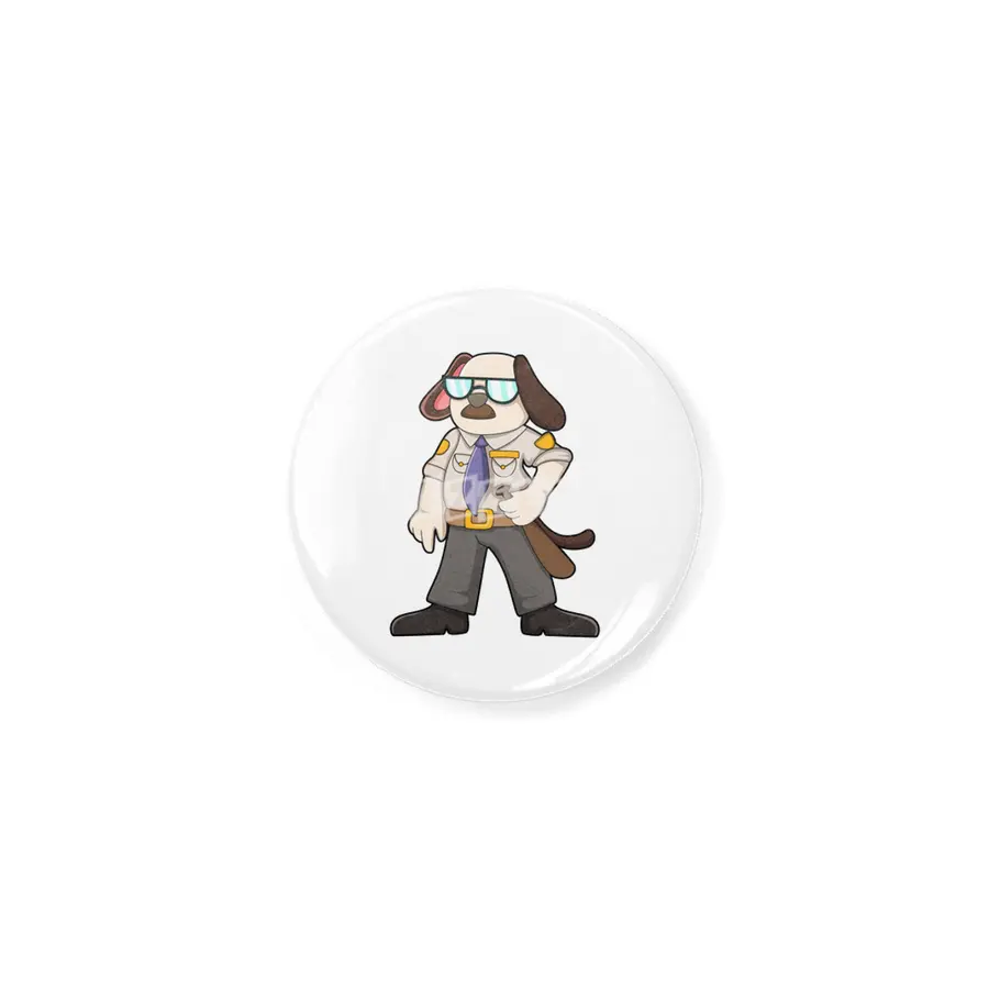 Dog as Police officer with Baton & Sunglasses Açacak