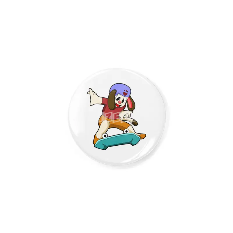 Dog as Skater with Skateboard Açacak