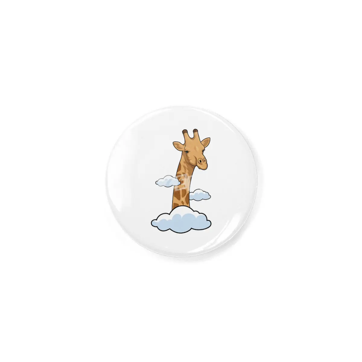 Giraffe with Clouds Açacak