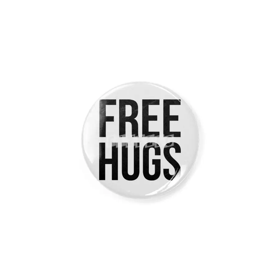 FREE HUGS Rozet
