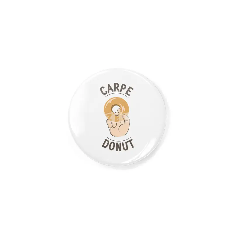 Carpe Donut Rozet
