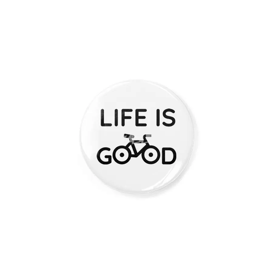 Life is good on a bike Rozet