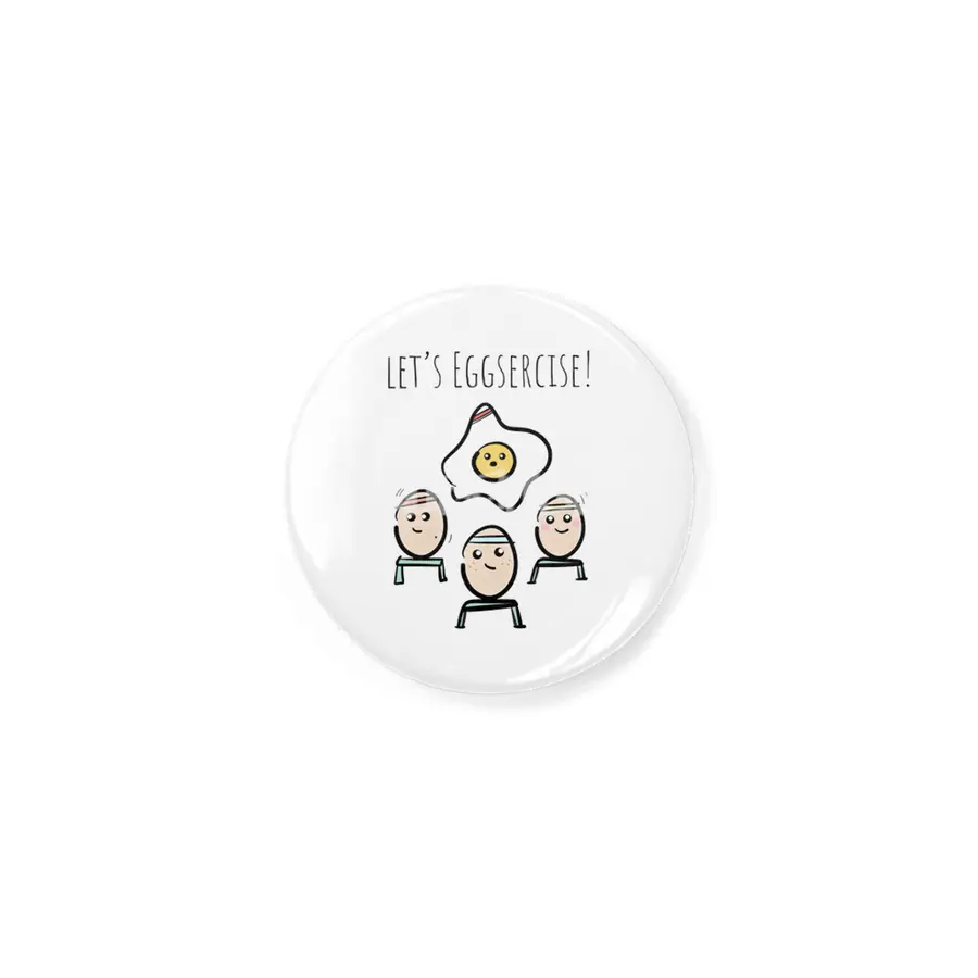 Let's Eggsercise! Rozet