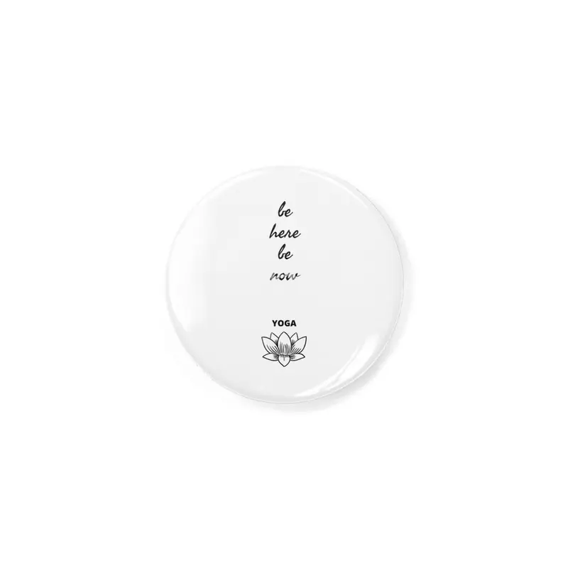be here, be now Yoga Rozet