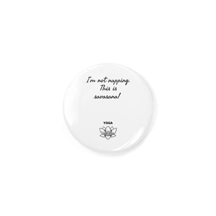 I’m not napping. This is savasana! Yoga Rozet