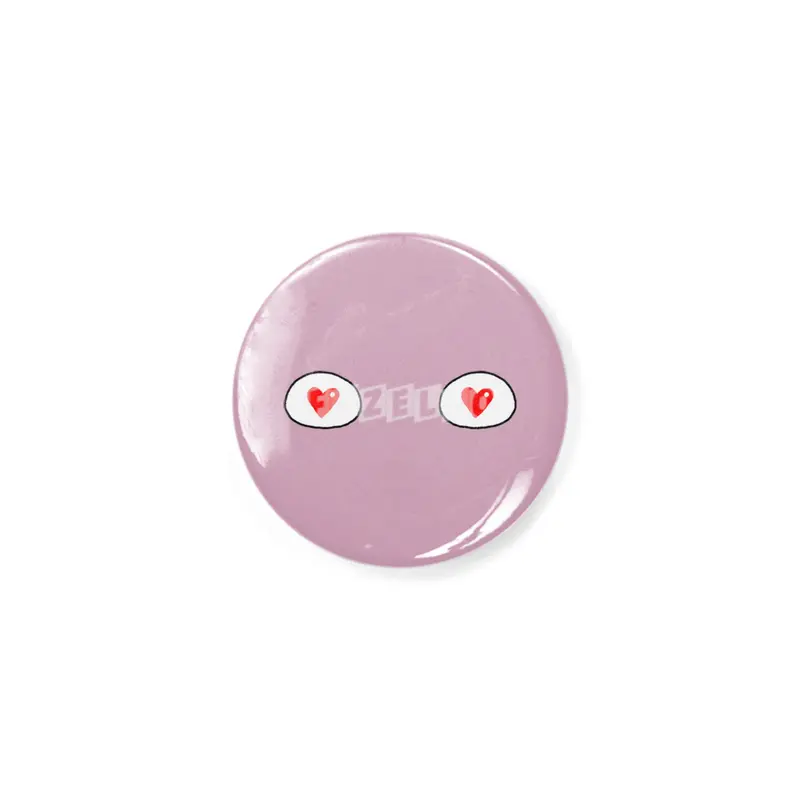 Cartoon Eyes - Hearts Rozet