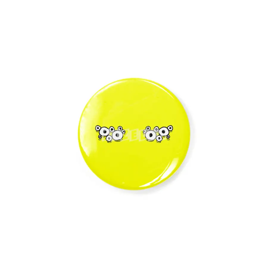 Cartoon Eyes - Spider Monster Face Rozet