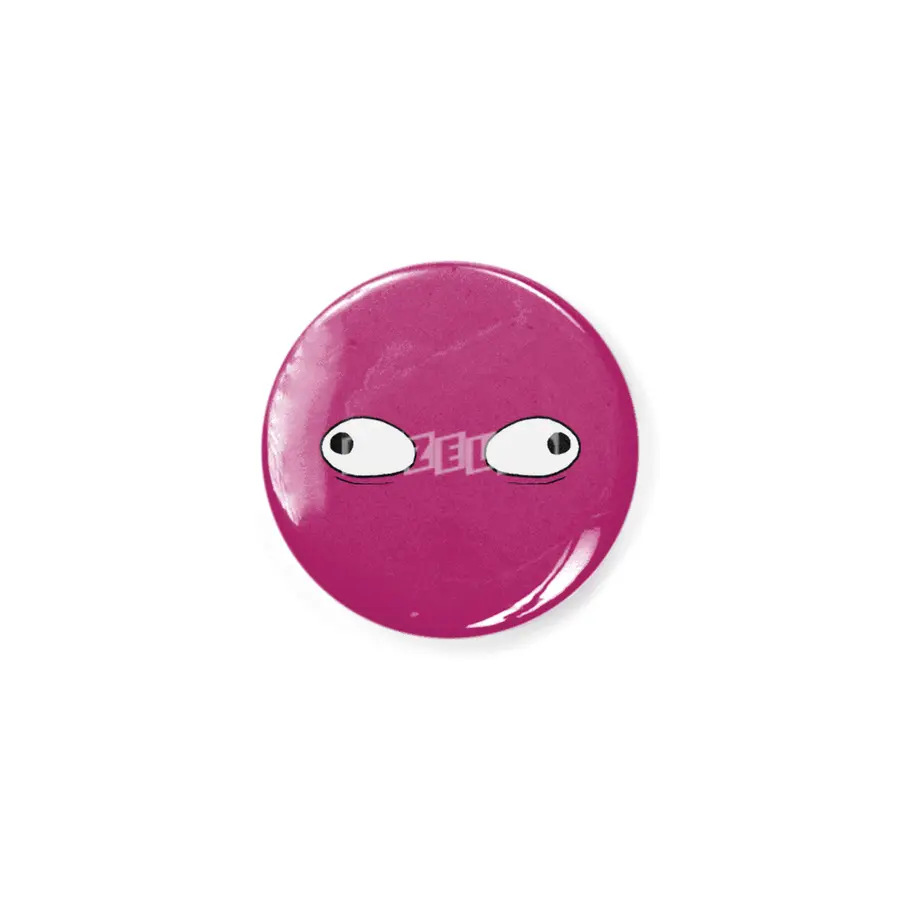 Cartoon Eyes - Wonky Face Rozet