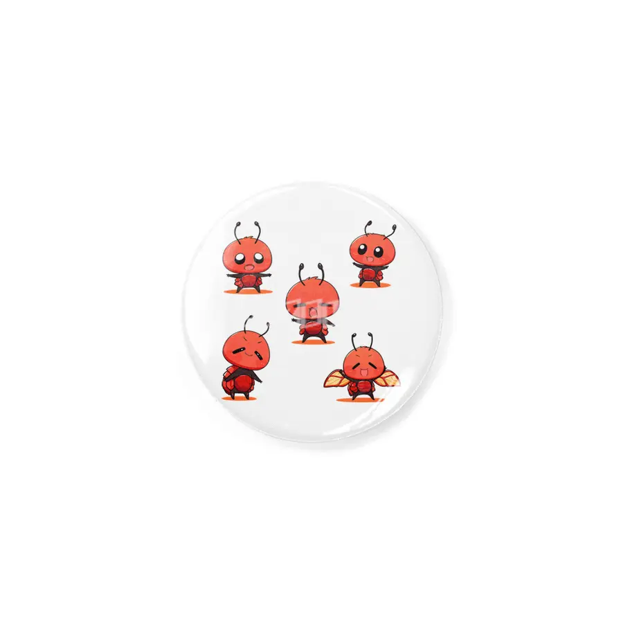 Cute Bug Rozet
