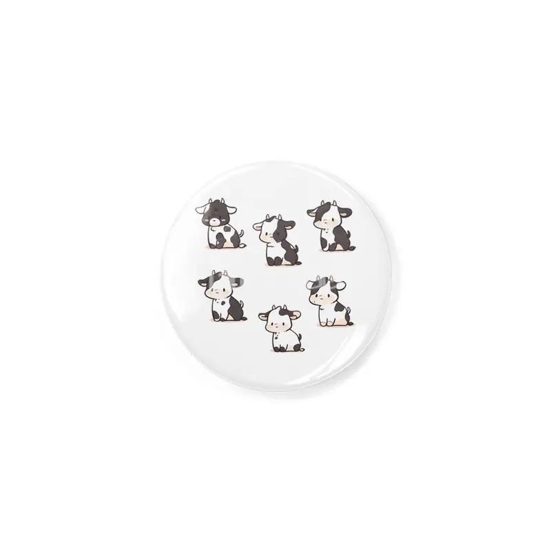 Cute Cows Rozet