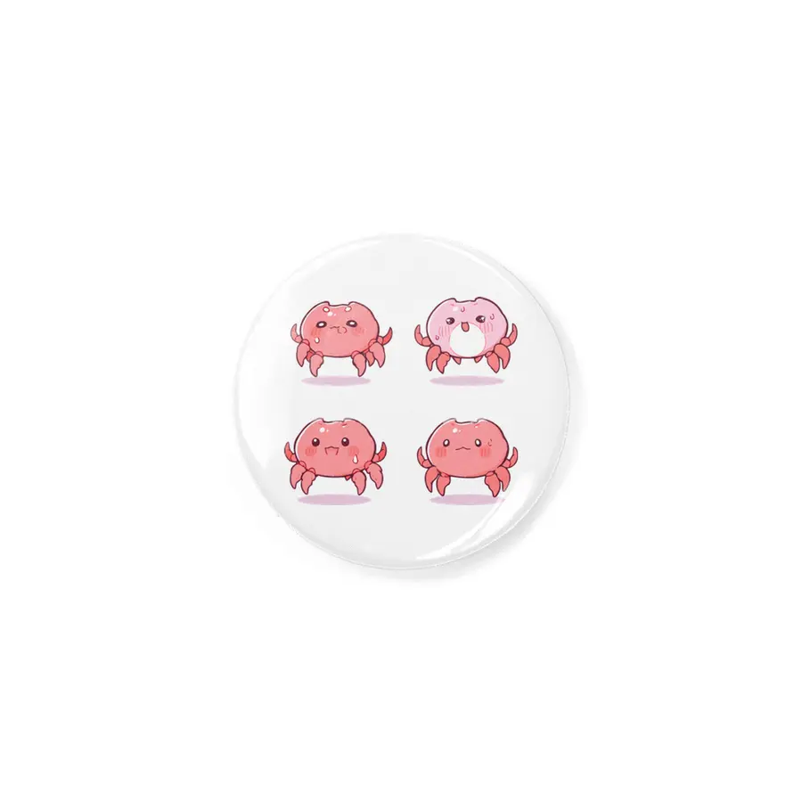Cute Crabs Rozet