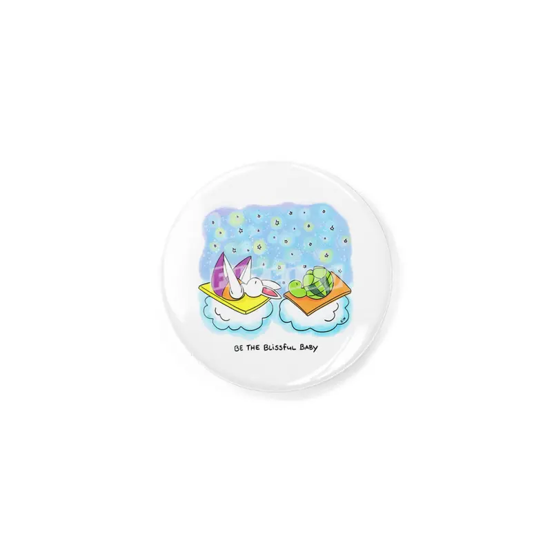 Bunny Daze Yoga - Be the blissful baby Rozet