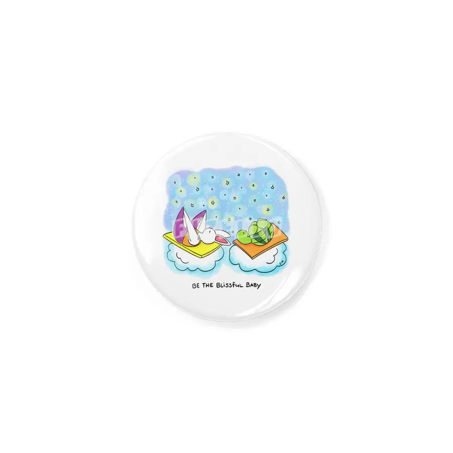 Bunny Daze Yoga - Be the blissful baby Rozet