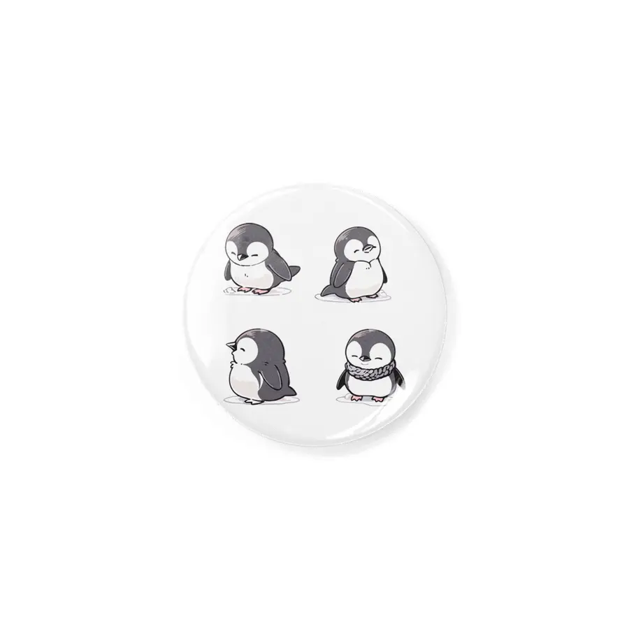 Cute Penguin Rozet