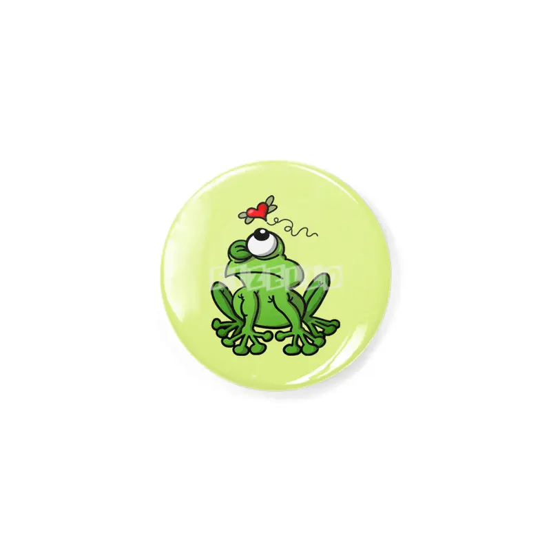 Green frog chasing the mosquito of love Rozet