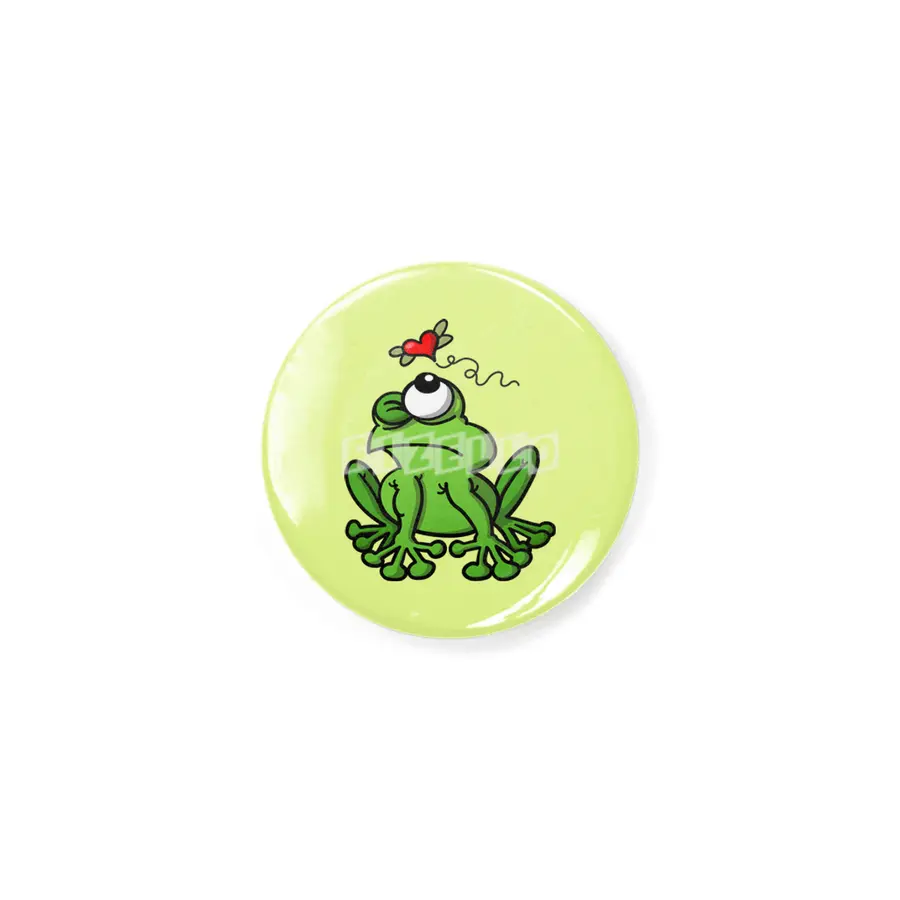 Green frog chasing the mosquito of love Rozet
