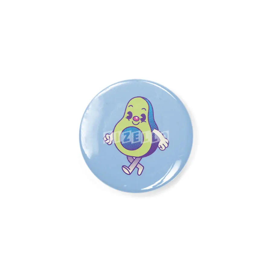 Cute Retro Avocado Rozet