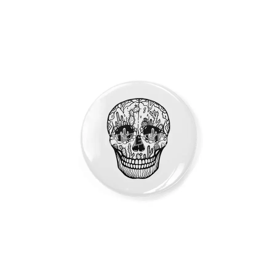 Cacti Skull Rozet