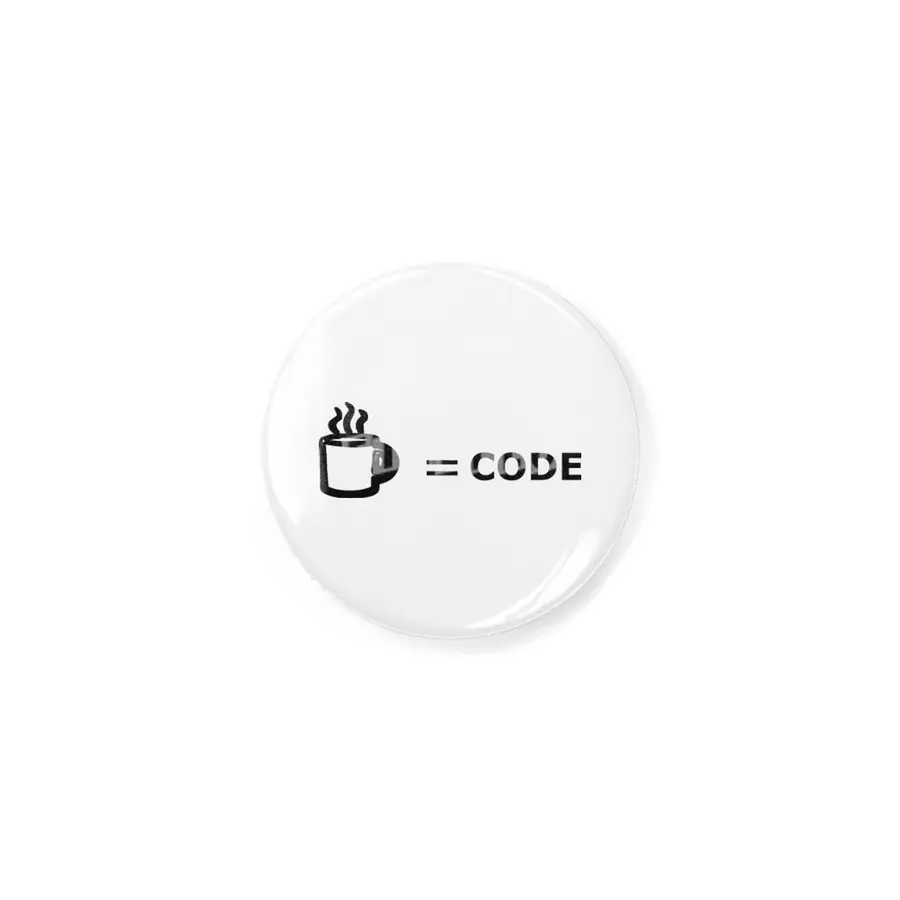 Coffee equals code Rozet