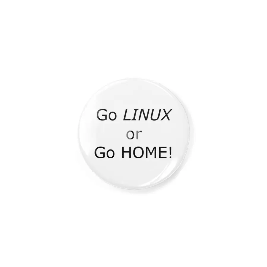 Go Linux or Go Home Rozet