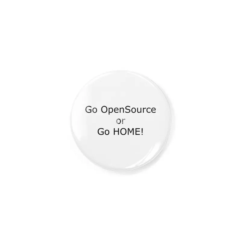 Go Opensource or Go Home Rozet