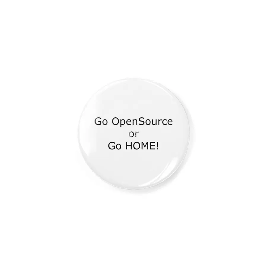 Go Opensource or Go Home Rozet