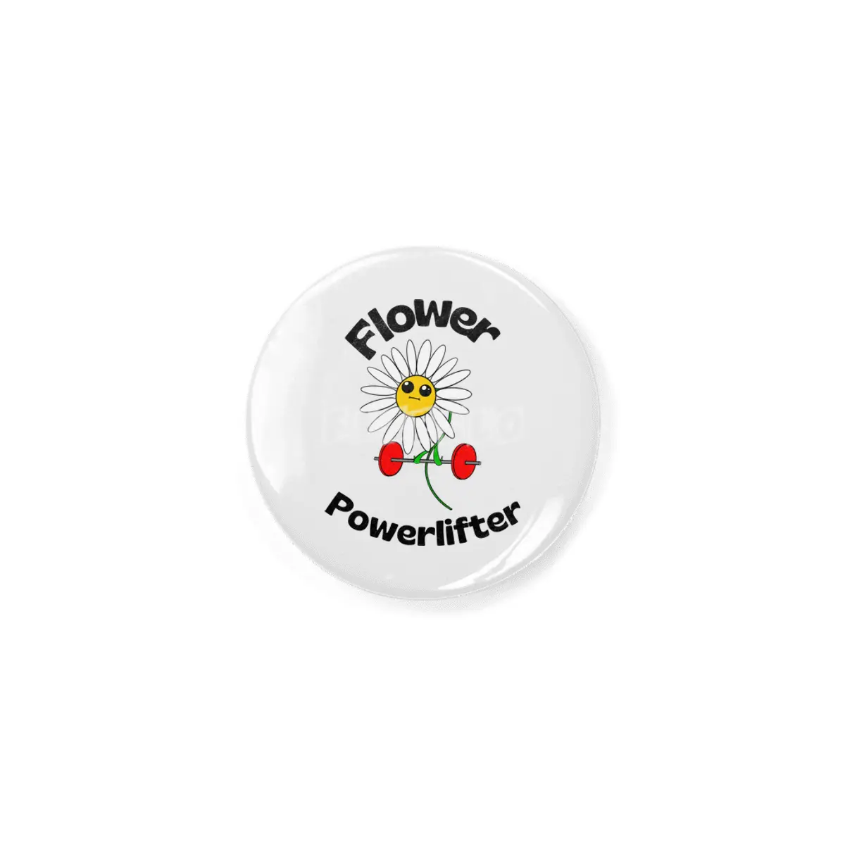 Flower Powerlifter Rozet