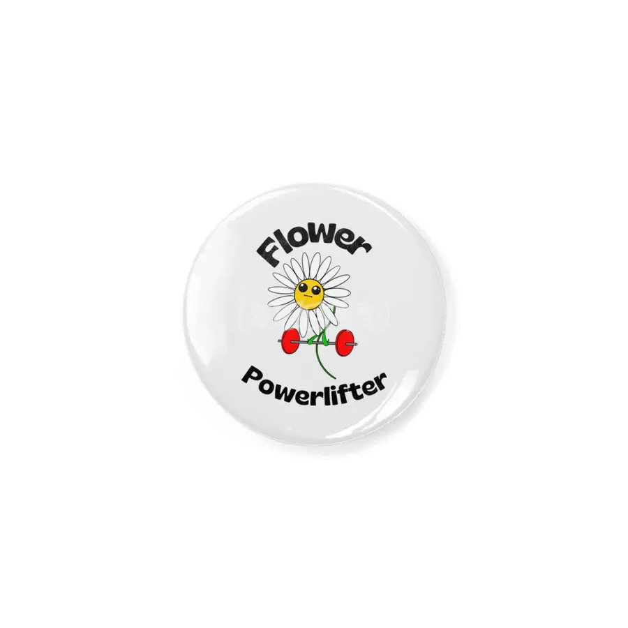 Flower Powerlifter Rozet