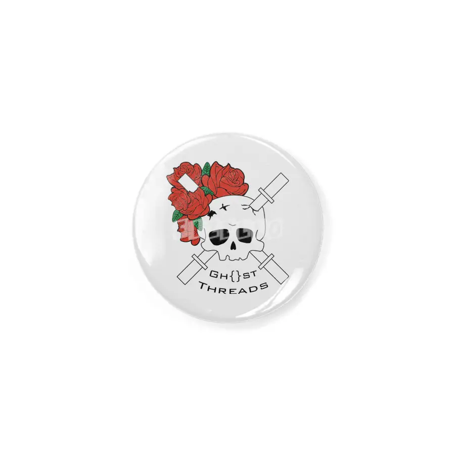 Skull and Roses Rozet