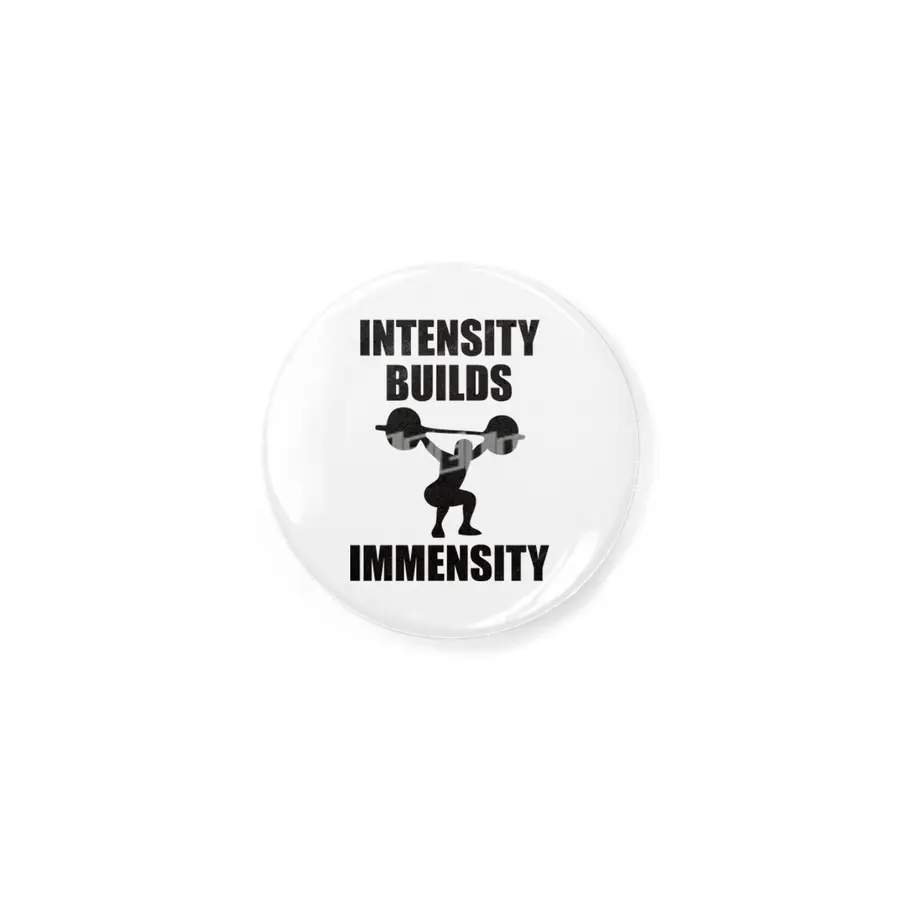 Bodybuilding - Intensity Builds Immensity Rozet