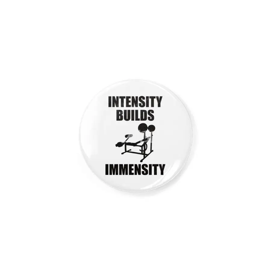 Bodybuilding - Intensity Builds Immensity Rozet