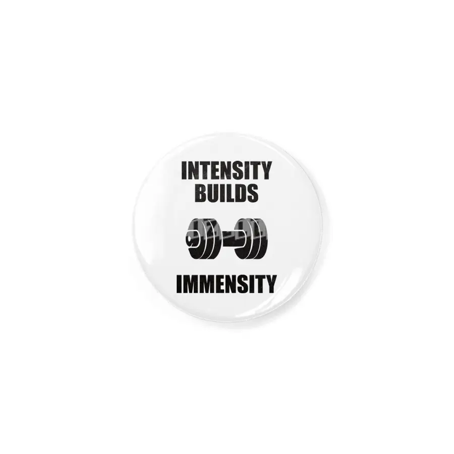Bodybuilding - Intensity Builds Immensity Rozet