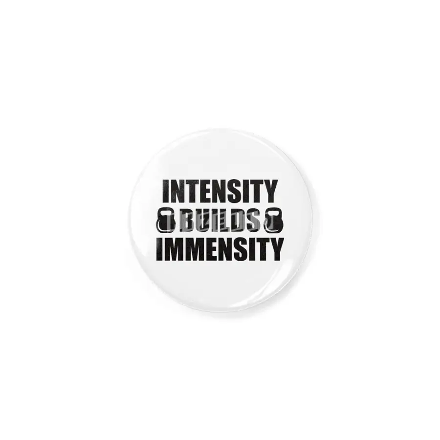 Bodybuilding - Intensity Builds Immensity Rozet