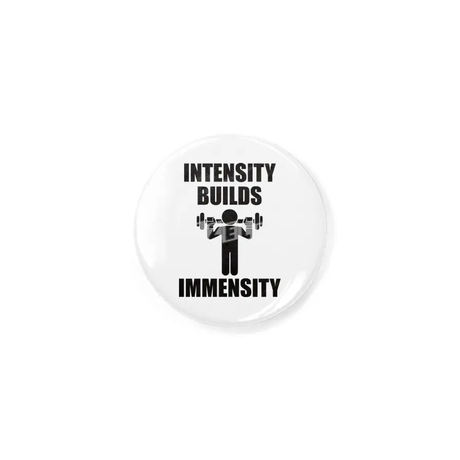 Bodybuilding - Intensity Builds Immensity Rozet