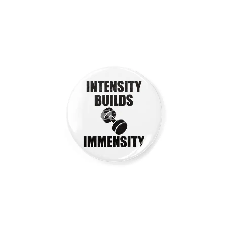 Bodybuilding - Intensity Builds Immensity Rozet