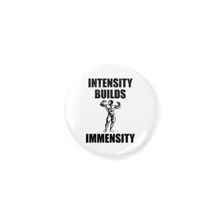 Bodybuilding - Intensity Builds Immensity Rozet