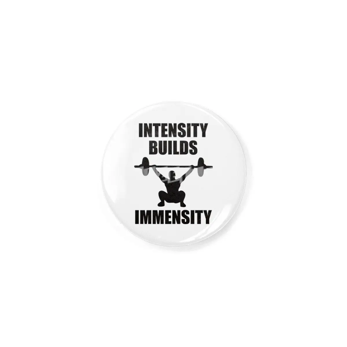 Bodybuilding - Intensity Builds Immensity Rozet