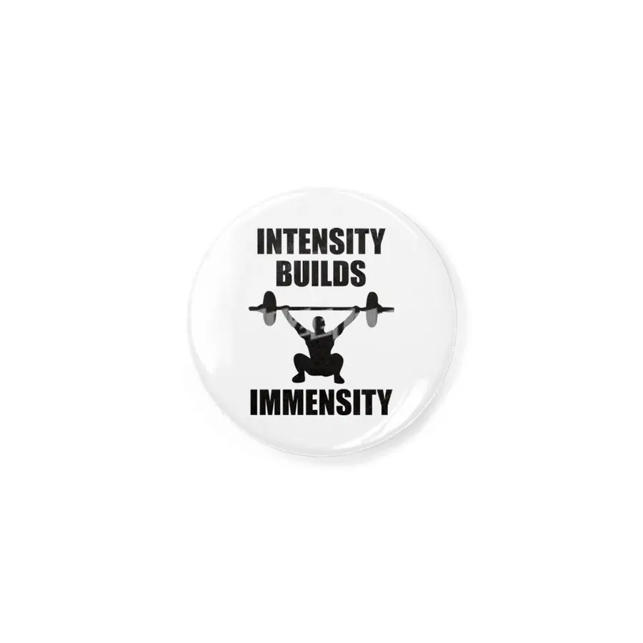 Bodybuilding - Intensity Builds Immensity Rozet