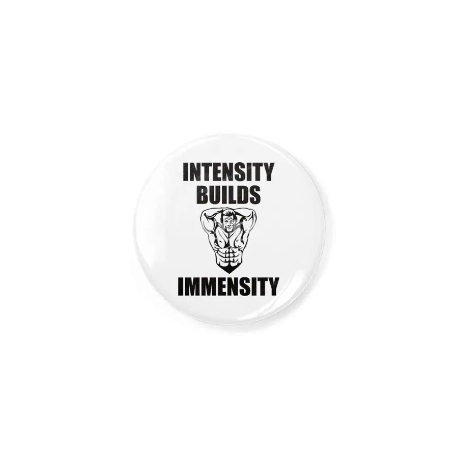 Bodybuilding - Intensity Builds Immensity Rozet