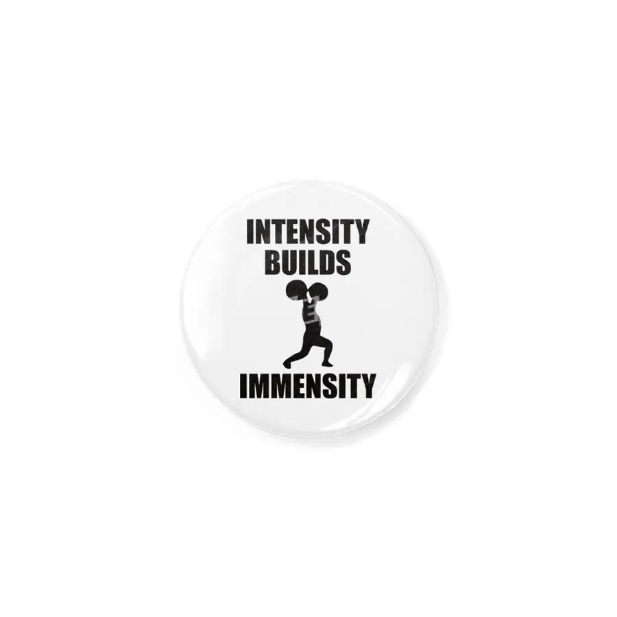 Bodybuilding - Intensity Builds Immensity Rozet