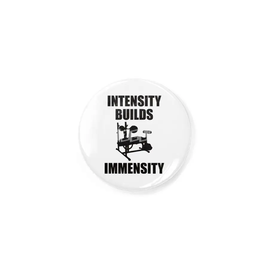 Bodybuilding - Intensity Builds Immensity Rozet