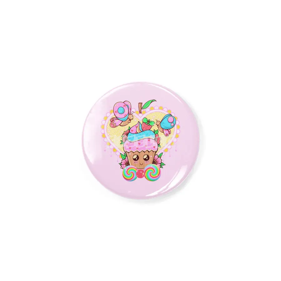 Kawaii Cupcake Rozet